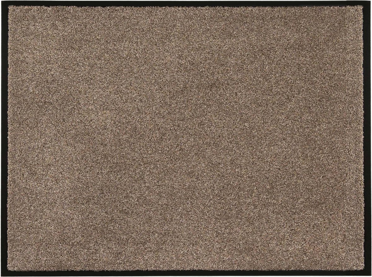 MD-Entree MD Entree - Sahara Sand Deurmat - Droogloopmat - Schoonloopmat - 80 x 120 cm - Poolhoogte 10 mm - Antislip - Hoge vochtabsorptie - Wasbaar - Hoogwaarige kwaliteit - Verschillende afmetingen & Kleuren. Bruin