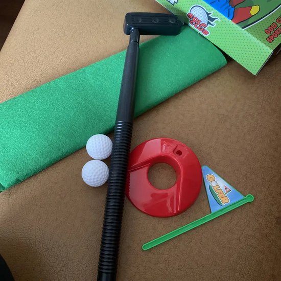 Leuk Mini Golf Toilet Spel – Perfect Cadeau voor Vaderdag, Valentijnsdag of als Grappige Verrassing – Inclusief Golfset en Mat – Geen Batterijen Nodig — afbeelding 4