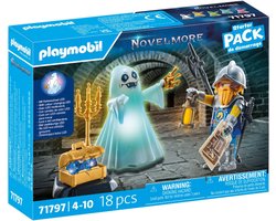 foto van PLAYMOBIL Starter Packs Spook en Novelmore ridder 71797