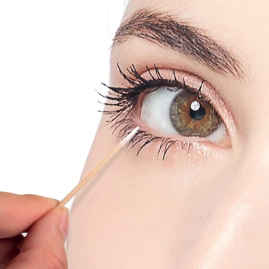 500 cotons-tiges pointus en bois pour tatouage des sourcils - Beauté, maquillage, ongles