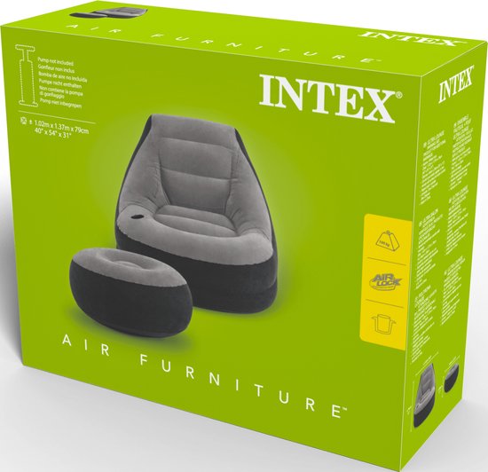 Diverse opblaasbare stoelen aanbieding bij Xenos