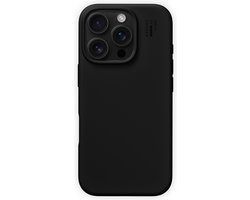 iDeal of Sweden Silicone Case met magnetische ring geschikt voor iPhone 16 Pro Max Black