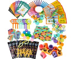 THE TWIDDLERS 120-delige Feestzakje Vuller, Weggeef Speelgoedjes voor Verjaardagsfeestje, Uitdeelcadeautjes, Traktaties, Spelprijzen, Pinata Vulling