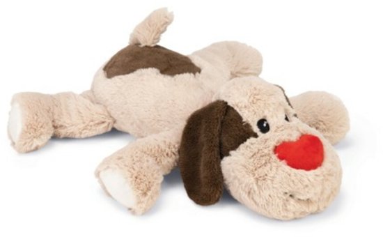 Beeztees XL-Knuffel Joep - Hondenspeelgoed - Pluche - Beige - 48x46x11 cm