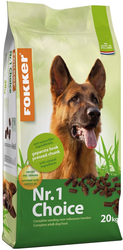 Fokker Nr. 1 Choice Hondenvoer Dog Nr. 1 Choice 20 kg