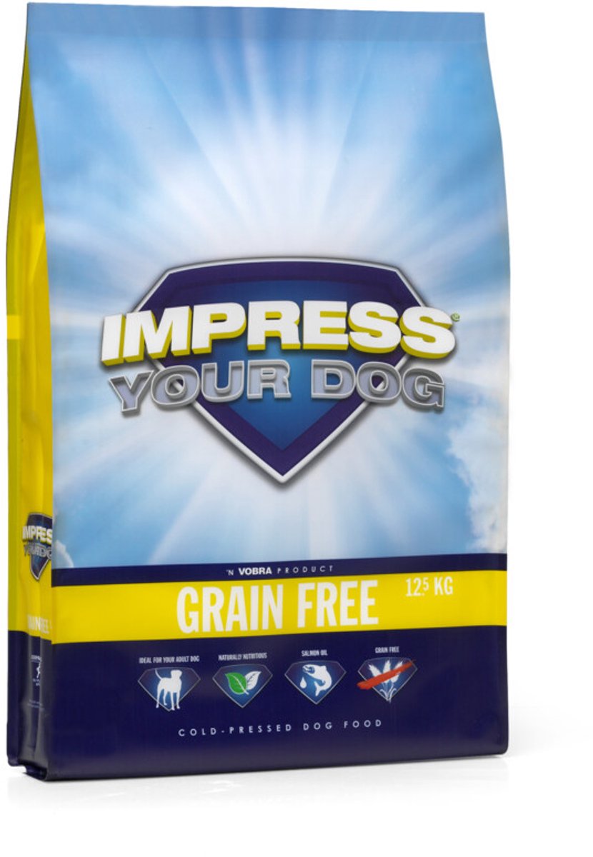 Impress Your Dog Hondenvoer Adult Graanvrij 12,5 kg