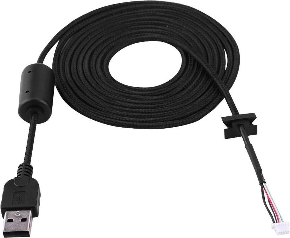 Vervangende muis laadkabel - 2 m USB-kabel voor G9 / G9X spelmuis .