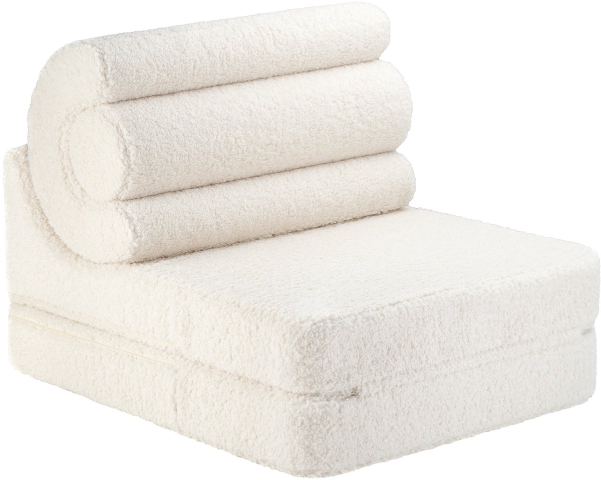Wigiwama Teddy Flipster - 67x78x57cm - Cream White