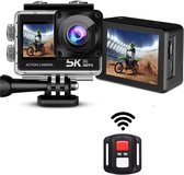 Bol.com Outbee Action Camera 5K - Onderwater camera tot 30M - Ultra HD Vlog Camera - Actie camera - 60FPS - Beeldstabilisatie EIS aanbieding