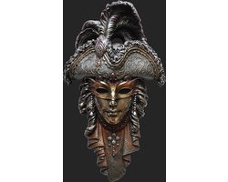 La Pirata Venetiaanse masker. wandversiering mascarade