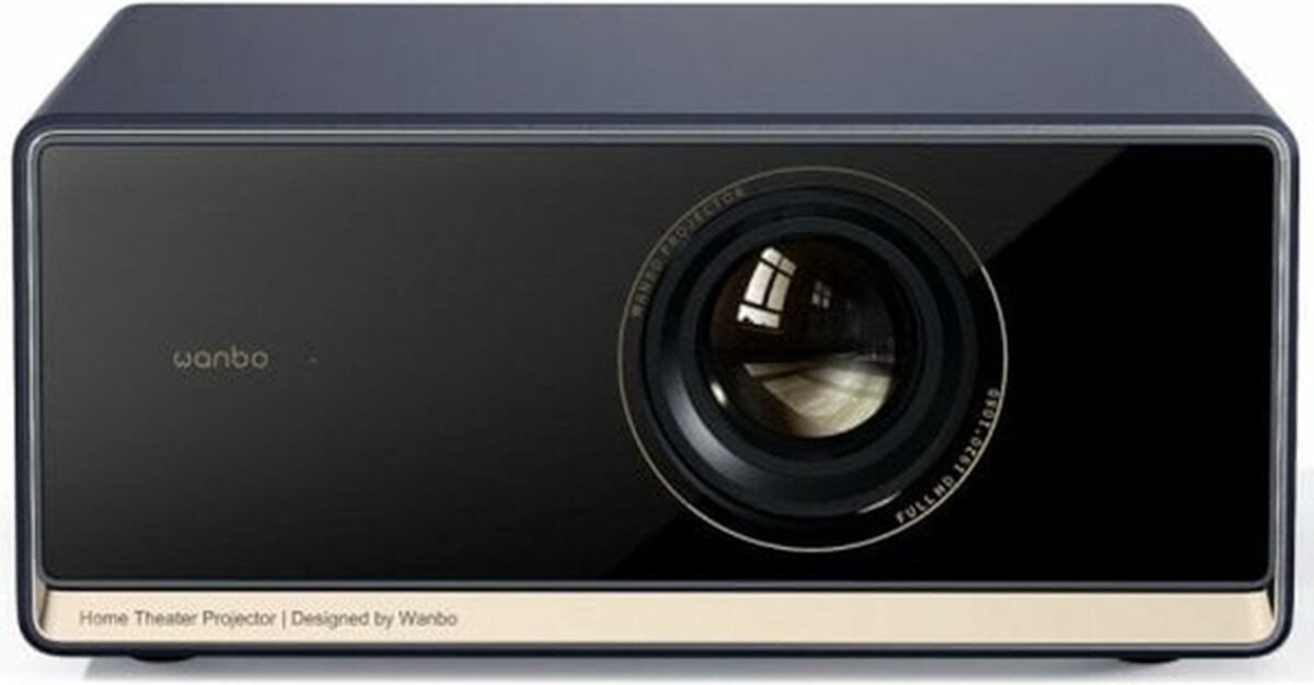 Wanbo X5 Pro Full HD Smart Projector (1080p) – 1100 ANSI lumen – Google TV – Google Assistant spraakbediening – Autofocus & Auto Keystone – Dolby Audio – HDMI & USB – Google Cast