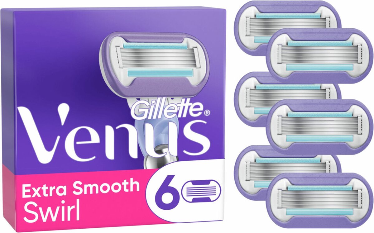 Gillette Venus Scheermesjes Extra Smooth Swirl - 6 stuks