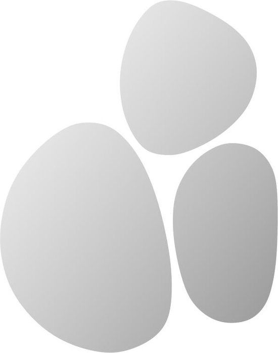 3 stuks decoratieve spiegels, spiegelwandspiegel, kleine wanddecoratie, voor keuken, slaapkamer, woonkamer, badkamer, 3D-spiegeltegels, wandstickers, zilver 3 stuks decoratieve spiegels, spiegelwandspiegel, kleine wanddecoratie, voor keuken, slaapkamer, woonkamer, badkamer, 3D-spiegeltegels, wandstickers, zilver