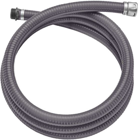 GARDENA 25mm 1″ Aanzuigslang 4m verlengslang spiraalslang vacuümbestendig met metalen aansluitmoer