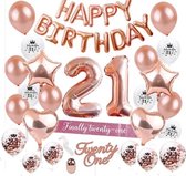 Forfait fête 21 ans - forfait anniversaire - set ballons 21 ans - sweet 21 - décoration 21 ans - forfait fête 21 ans