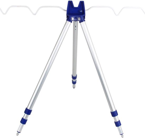 Supporto Treppiede Telescopico Canne da Pesca Appoggio per Mare Spiaggia Attrezzatura - Pesca Sportiva . — afbeelding 3