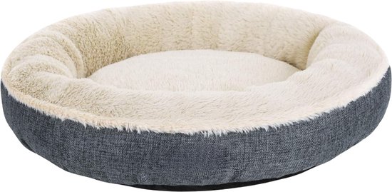 ACAZA Hondenmand – Dierenbed – Small - 55 cm diameter – Donkergrijs