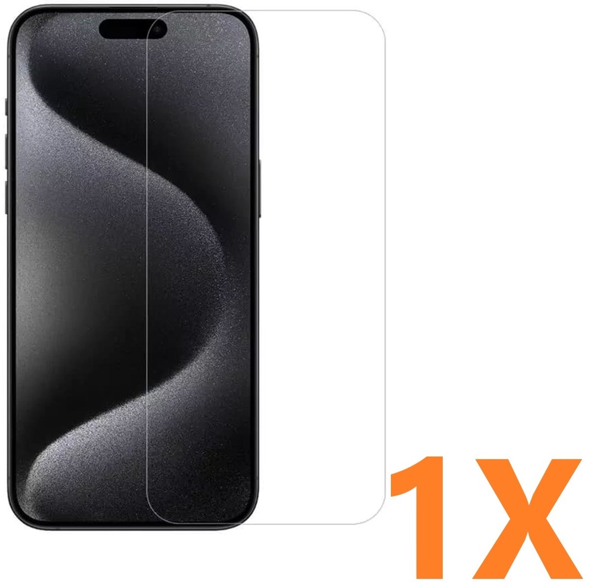 Screenprotector Glas - Tempered Glass Screen Protector- 1x Geschikt voor: Apple iPhone 16
