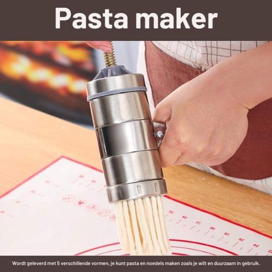 BIRONY® Pastamachine - Pastamaker - Pasta Maker - Keukenmachines - Keukengerei van BIRONY — afbeelding 5