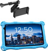 AngelTech OnderwegPakket PRO MAX – Kindertablet PRO MAX Blauw + Tablethouder - Kindertablet Vanaf 3 Jaar – Kinder Tablet – Kids Tablet - Tablet voor Kinderen