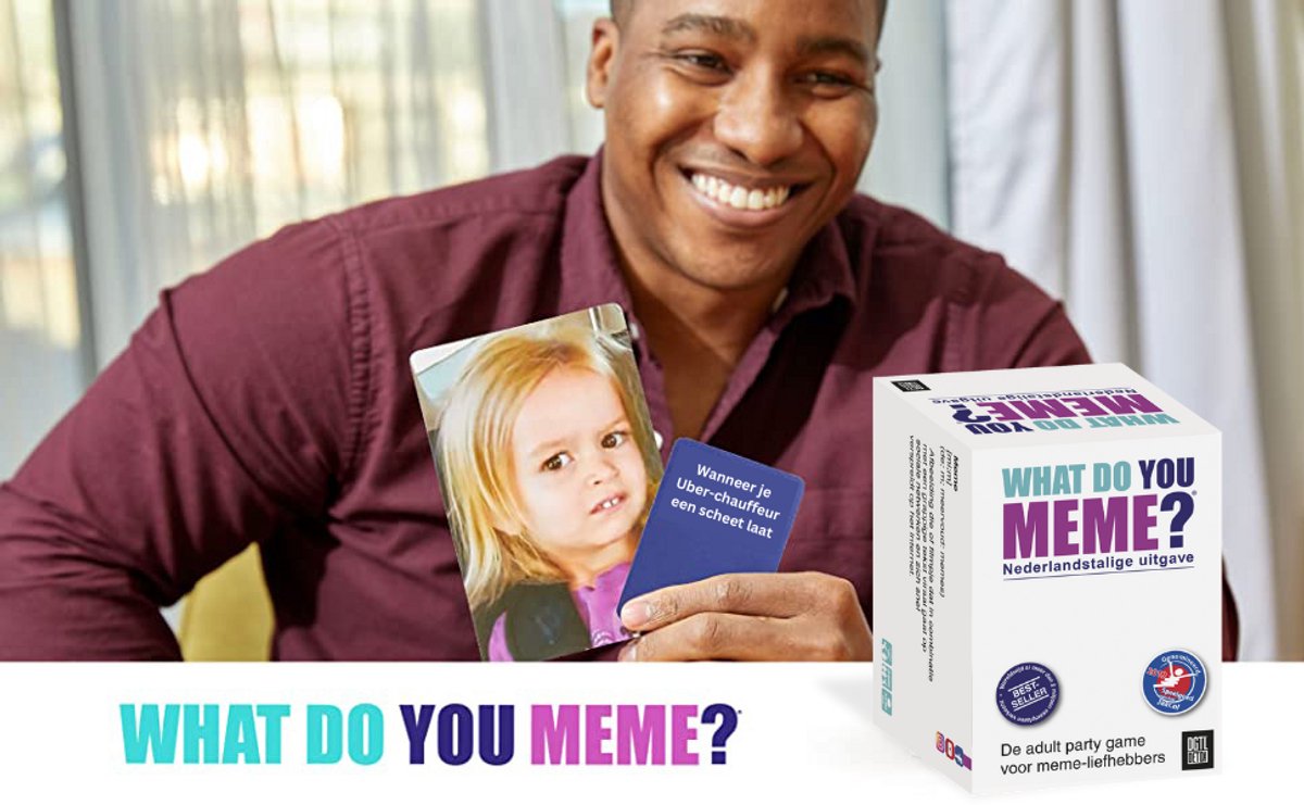 What Do You Meme? - Nederlandstalige editie - 18+ party game / kaartspel — afbeelding 4