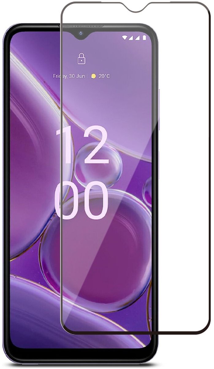 Mobigear Screenprotector geschikt voor Nokia G42 Glazen | Mobigear Premium Screenprotector - Case Friendly