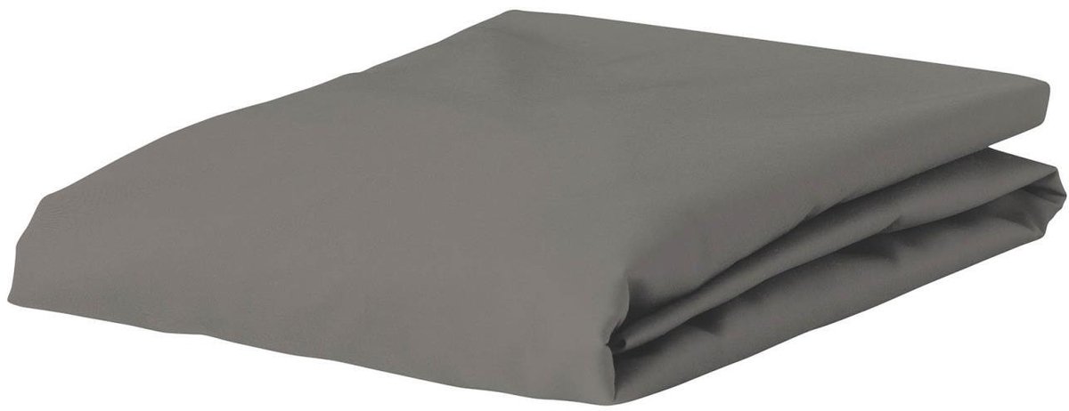 Essenza The Perfect Organic Jersey Topper Hoeslaken Steel grey - 140-160 x 200-220 cm