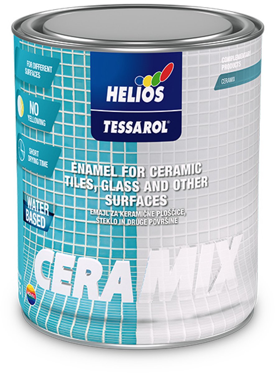 TESSAROL CERAMIX - Verf voor tegels - Wit - 1L