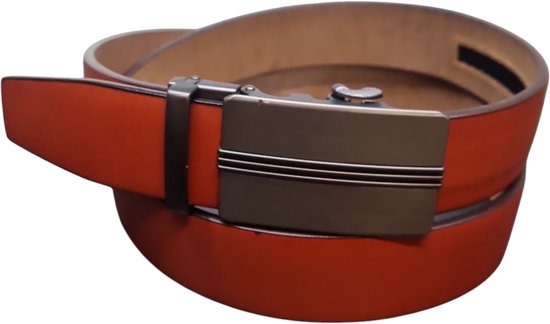 Großhandel: Echtes Rindsleder-Ratschengürtel für Herren im Business-Casual-Stil