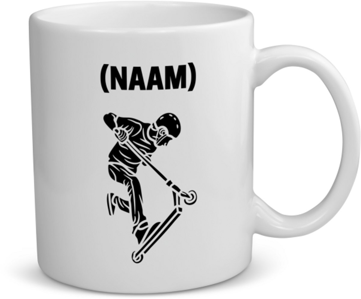 Akyol - step met eigen naam koffiemok - theemok - Sport - skaters - skaten - 350 ML inhoud