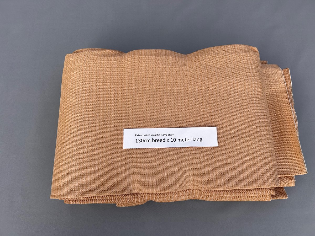 CamoBob schaduwdoek coupon 130x1000cm sand, 340grams