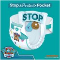 Pampers Baby-Dry luier, maat 4, met Paw Patrol design. Met Stop & Protect Pocket.