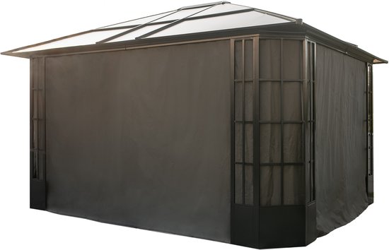 Partytent zijwand met raam set van 2 HIER kopen