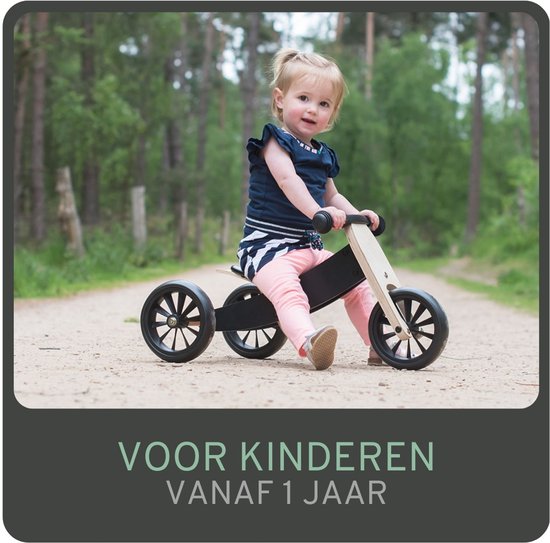 Bandits and Angels Smart bike 4in1 Zwart - Loopfiets van Bandits and Angels — afbeelding 3
