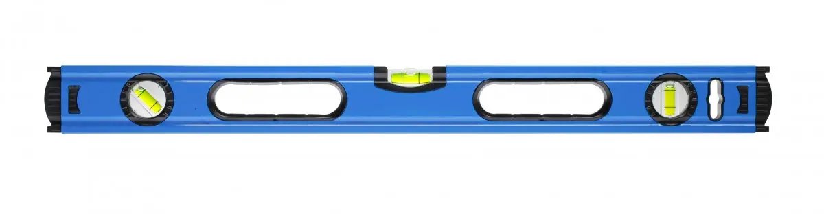 Aluminium waterpas - 80 cm met 3 waterpas niveaus ( 0°/45°/90° )