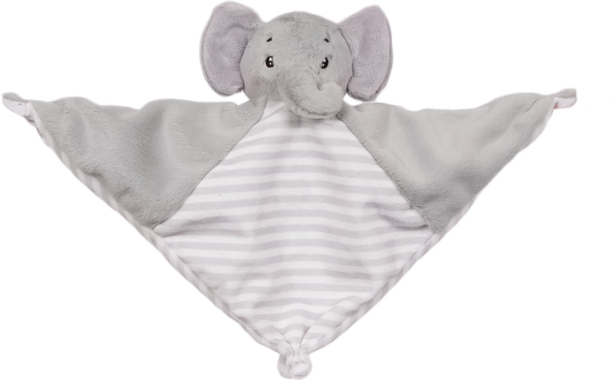 Speelgoedtopdeals - Pluche Knuffeldoekje Olli Olifant - 24 cm