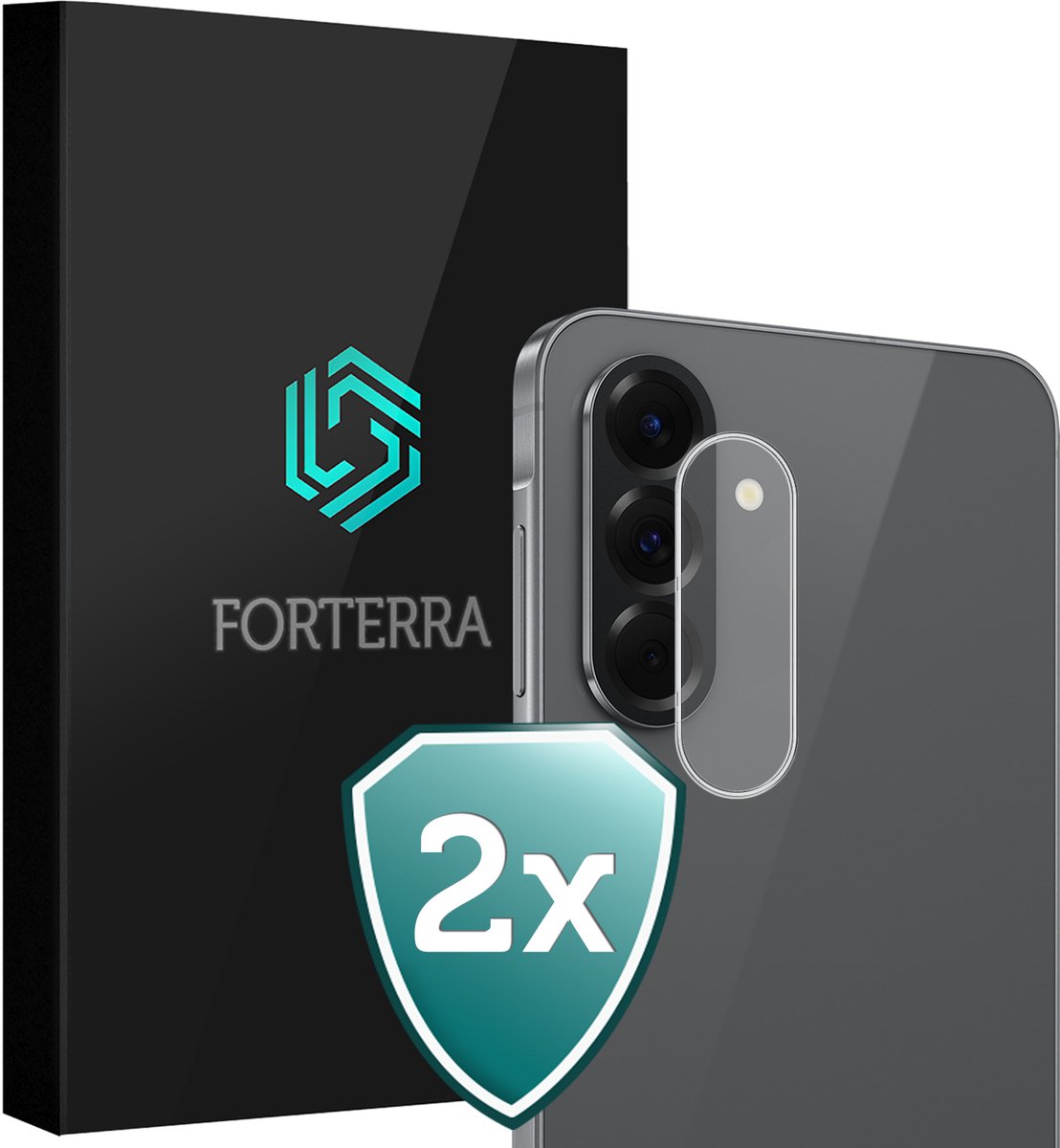 Camera Lens Protector 2 Stuks - Geschikt voor Samsung Galaxy A56 - Camera Screenprotector Beschermglas - Gehard Glas - Tempered Glass - Screen Protector