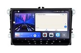 Carplay & Android auto | 2GB & 32GB | geschikt voor Vw volkswagen Golf 5 & 6 Polo Caddy Jetta T5 T6 Touran / Seat Leon Altea / Scoda Fabia | Autoradio met navigatie | RNS