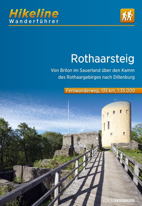 Wanderführer- Rothaarsteig Von Brilon im Sauerland nach Dil ... - cover
