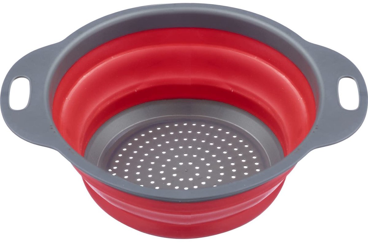 My Ninki ® Compacte Opvouwbare Vergiet met Ophangsysteem voor Klein Wonen en Kamperen