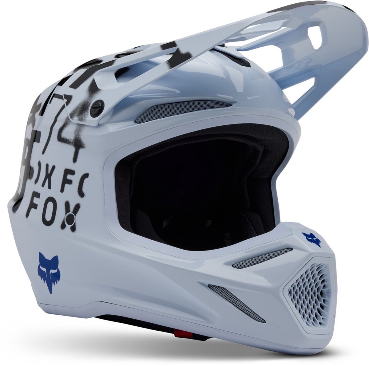 FOX V3 Seventy4 MIPS Wit Crosshelm - Helm