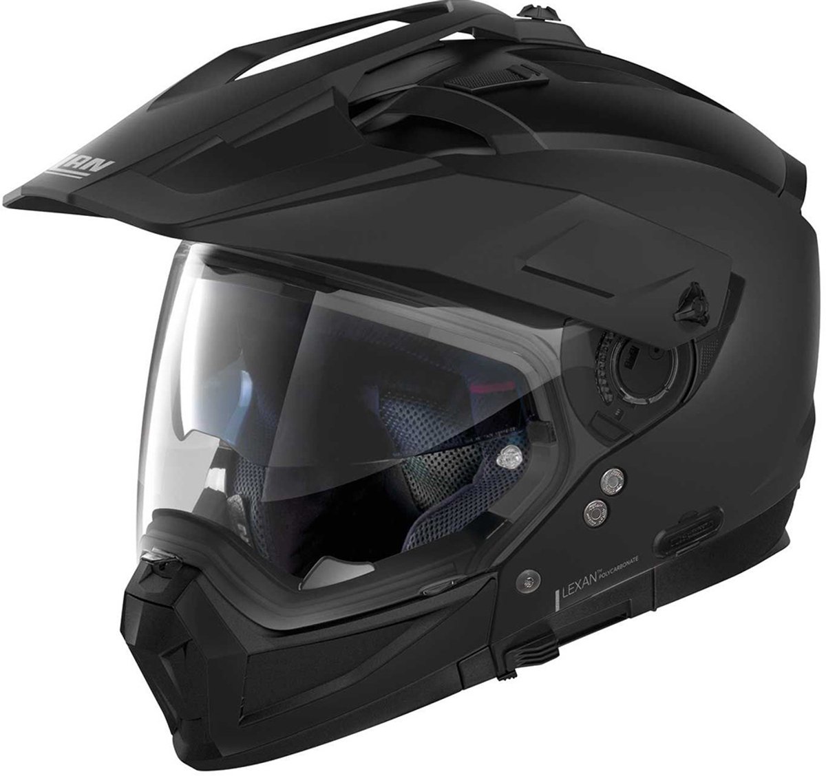 Nolan N70-2 X Classic 10 Flat Zwart ECE 22.06 Multi Helm - Maat M - Helm