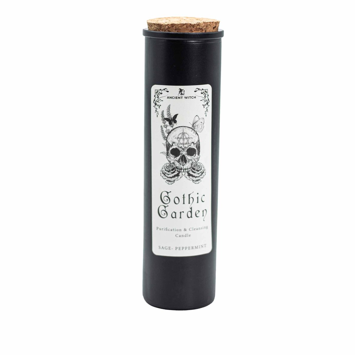 Ancient Wisdom Ancient Witch Reinigingskaars - Gotische Tuin - Heksenkaars Salie & Pepermuntolie