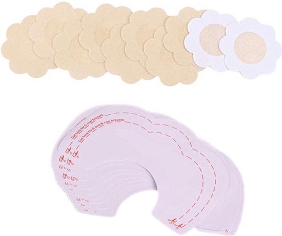 Cache-tétons Silicone Invisible, Soutien-gorge Balconnet Beige, Taille Unique - Neuf Avec étiquettes