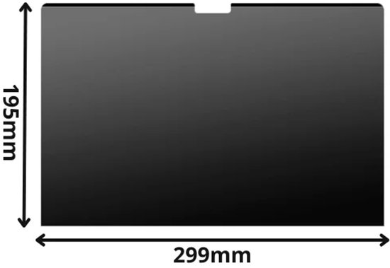 Mastersøn - Écran de confidentialité - Convient pour Apple Macbook 13 pouces - 13'' - Ordinateur portable - Écran de confidentialité - Protecteur - Filtre anti-lumière bleue - Avec aimants - Plug & Play