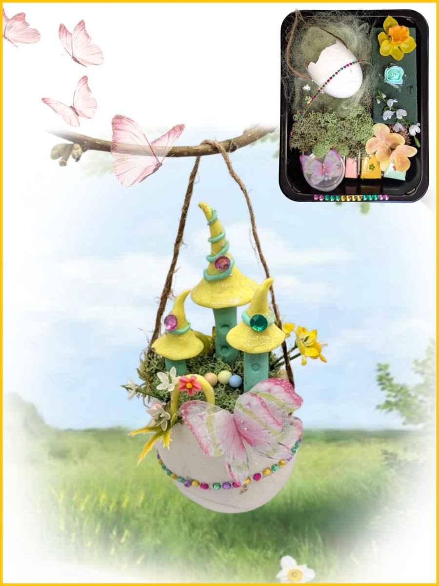 Fantasyatelier - Doe het zelf knutsel pakket - Fantasy Paasei