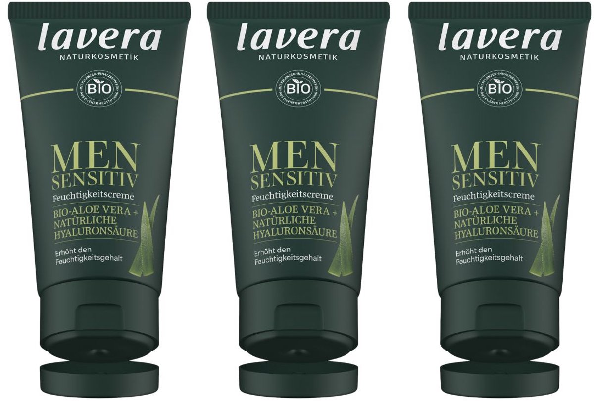 Goedkoopste Lavera Men Sensitiv Hydraterende Creme (3x 50ml
