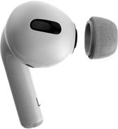 Embouts en mousse pour Airpods Pro (2) - Extra Small - noir - bouchons d'oreille en mousse à memory de forme souple - foamigo®