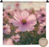Tapisserie murale 60x60 cm - Fleurs - Violet - Flou - Tapisserie - Tapisseries