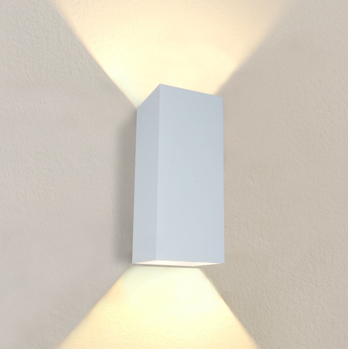Artdelight - Wandlamp Dante XL 2 lichts 24 x 10 cm wit